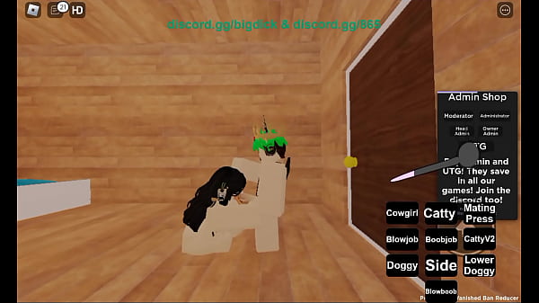 Follando en un juego condo de roblox  