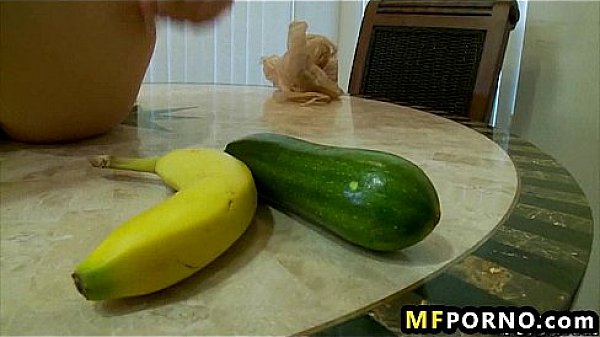 Skinny blonde fucks produce like a boss Franziska Facella 2