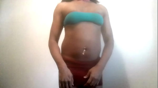 My Sexy video play in tube bra and short mini skirt 