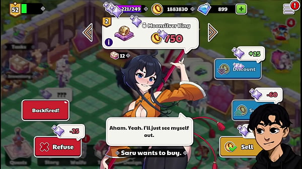 Waifu Shop Nutaku Game Compilation of event scenes   Evolution scenes of Knight Woman  