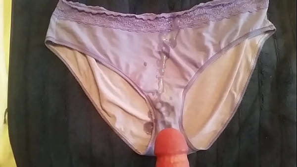 Average Cock Cums on Panties to 70s Porn Music