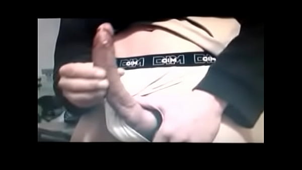 play with my huge bulge and jerk my big cock  