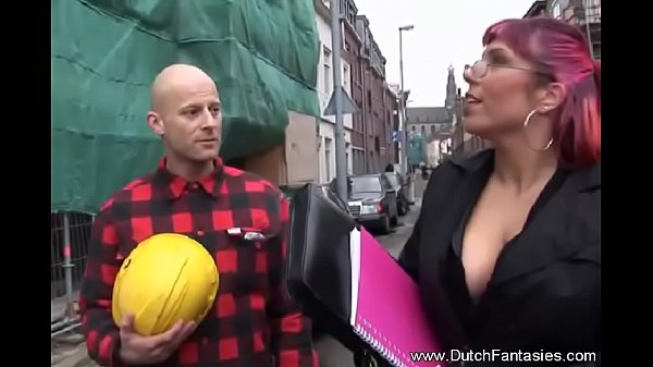 BBW Fuck On Holland Construction Site  