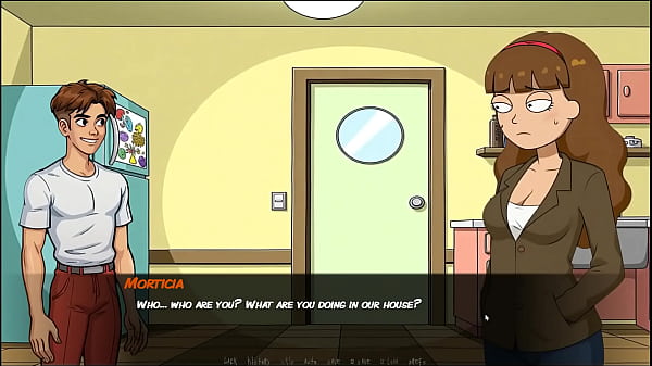 Portal Porn Demoniums [ PARODY HENTAI GAME ] Ep.1 Morty's sister squirting in the shower !