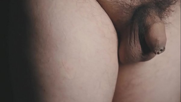 uncut forskin tiny cock show off and cum