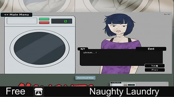 Naughty Laundry (free game itchio ) Interactive Fiction, Visual Novel