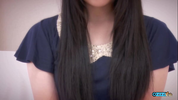 A brunette participant in an audition engages in a passionate 3SOME , during which her tight Asian genitalia is vigorously penetrated, after the interview