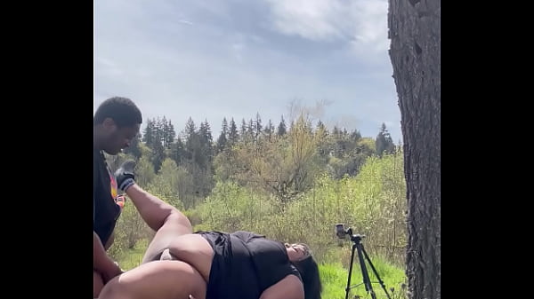 Sexy mountain top sex