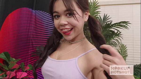 Tiny Hooker Brianna Arson Asks Random Guy For Harcore Sex!