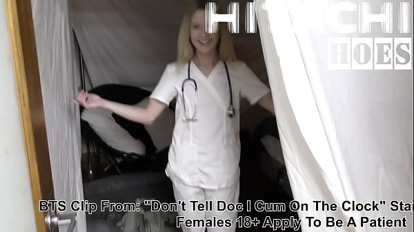 BTS Stacy Shepard in Dont Tell Doc I Cum On The Clock Movie, Preparing the room with Failed Takes and Shenangians after shooting ,See Full Medfet Movie Exclusively On @HitachiHoes   Many More Films!  