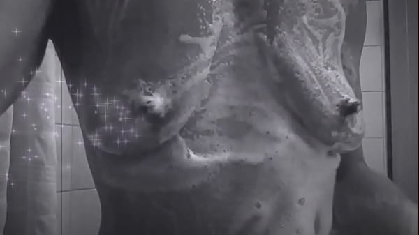 Sexy shower sudsy, saggy boobs Ginger MoistHer, Enjoy!