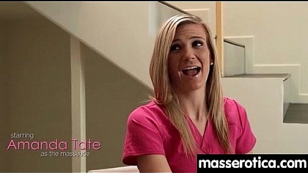 Massage therapist giving her patient some unknowing love 3