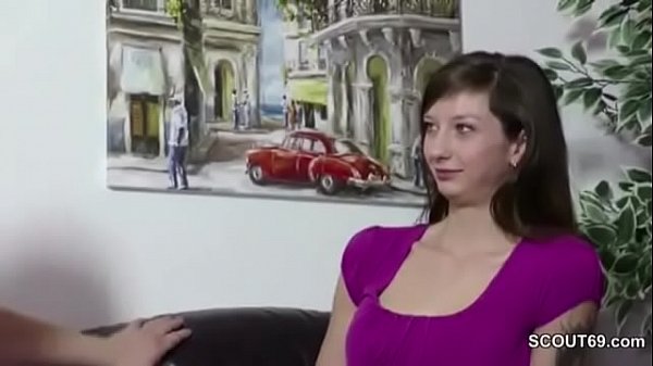 German Teen bekommt ihren ersten Fick von Fremden Nachbarn