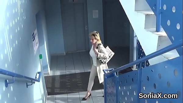 Your next door mature vixen bounces her massive balloons and loves fetish 