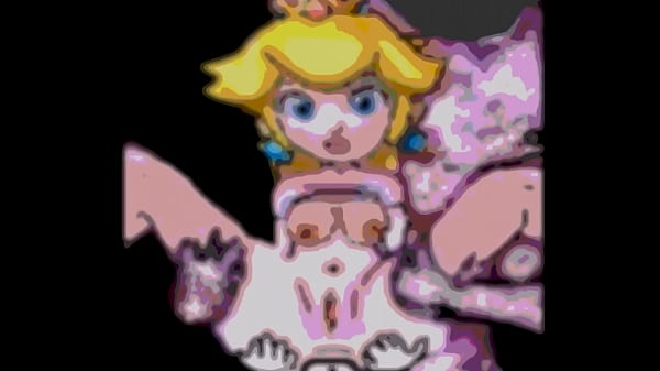 peach qui se fait &eacute;crabouiller par le HOOPER!!!  