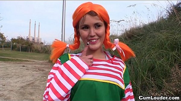 Pippi LongSucking loves big cocks