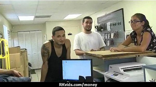 Desperate teen naked in public and fucks to pay rent 14