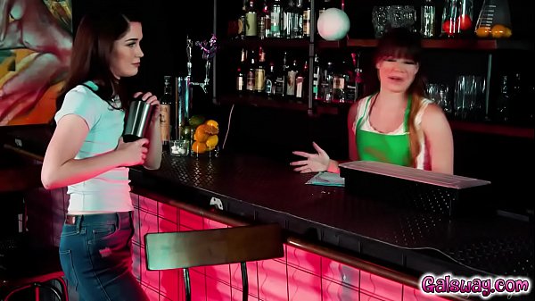 Mischievous Evelyn orders Alison to get down and lick her pussy up  