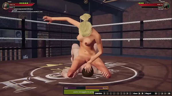 Ethan and Monica have a sex battle  