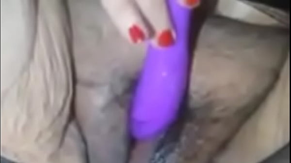 playing with her self  