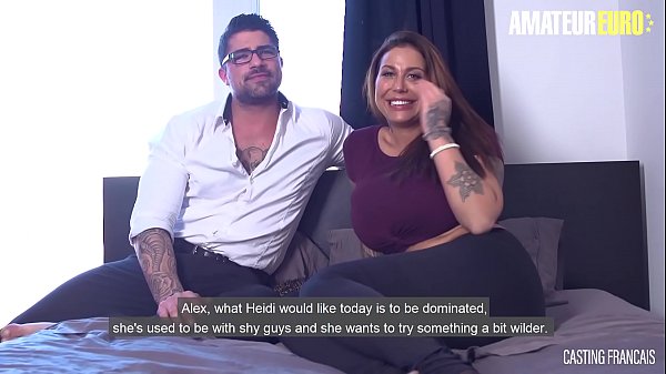 AMATEUR EURO - Ryan Bones Has Sex On Auditions With A Big Tits Babe - Heidi Van Horny 