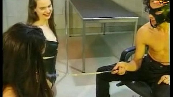 Two hot slave girls dominated by their master