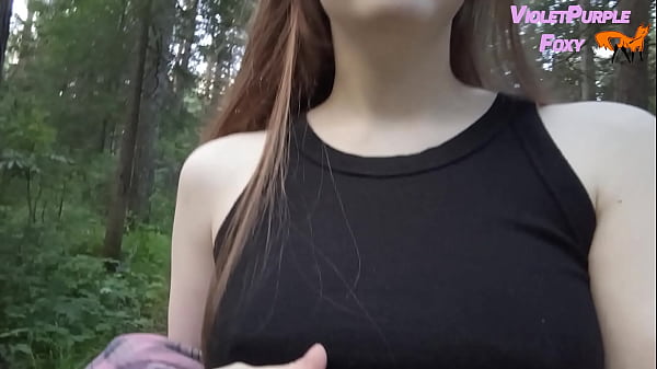 Risky Solo Public Nudity in the Forest