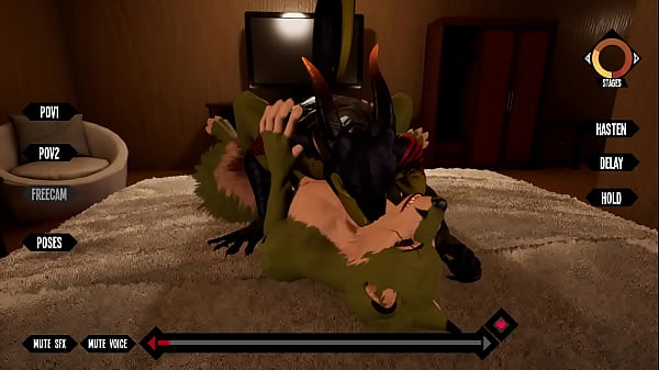 Dragon ad wolf have sex  