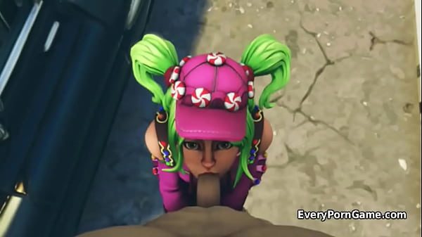 Teen Girl With Pigtails Sucking Dick In Game