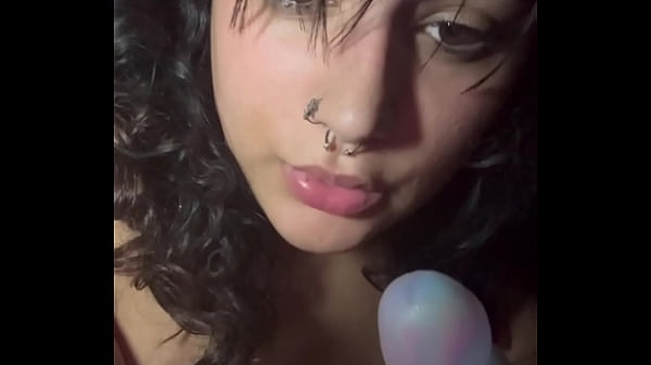 creaming on my dildo in my car  