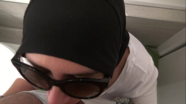 Turkish cuckold wife is sucking her 18 year old stepson big cock and gets BIG FACIAL!!!  