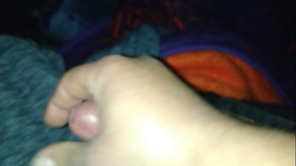 Busting a big load of cum  