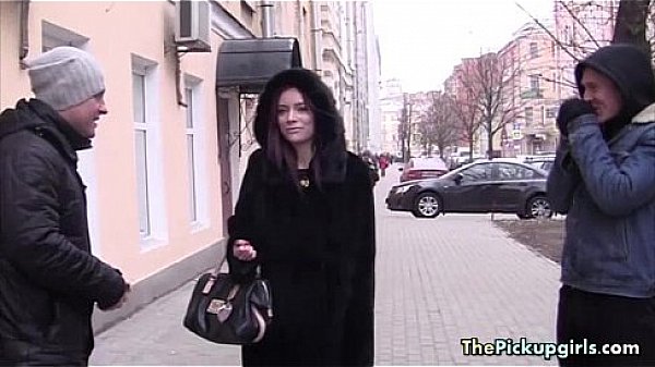 Two Guys Pick Cute Chick