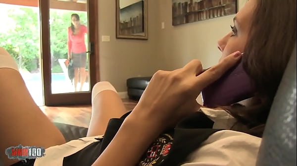 She invited her friend and gonna explain her the real secret of life : how to use your pussy  