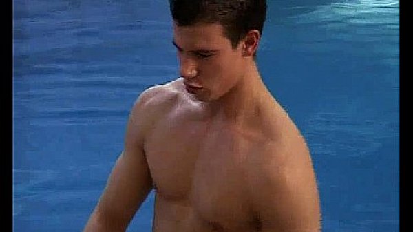 Attractive boys having sex in pool  gay boys 