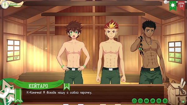 Game: Camp of Friends, Path 2, Episode 53 - Fixing beds in the camp (Russian voiceover)