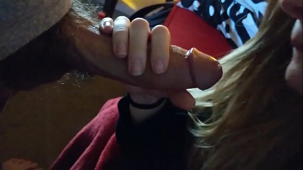 Couple having a quick suck session