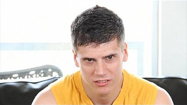 GayCastings Nervous Kickboxer has tight hole casting