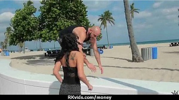 Sexy wild chick gets paid to fuck 14