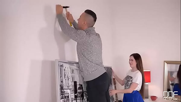 Horny Brunette's Anal Adventure - Cutie Takes on Huge Cock