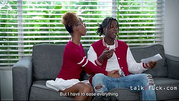 Quarter Back Breaks His Step Sisters Back To Entice The Nerd - Angelburk, Nickey Rebel, Lacey London  