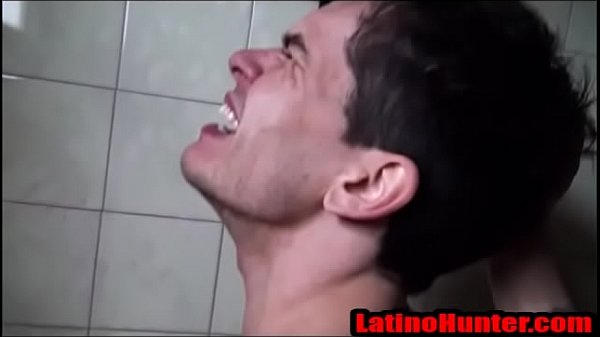 Hairless Straight Latin teen bareback fucked pov  