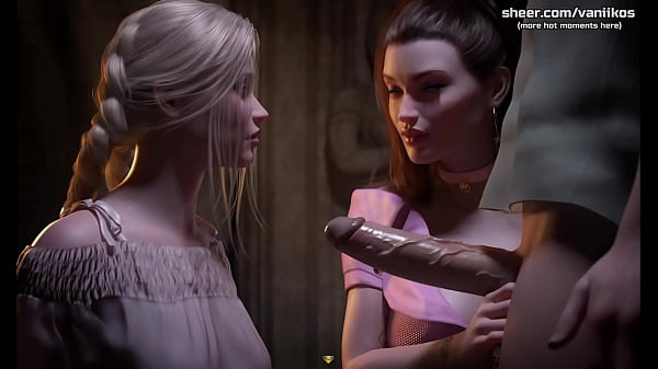 Innocent Virgin Hot Blonde 18yo Step Sister Babe Gets Her Young Pussy Fingered And Gives Step Brother's Big Cock A Blowjob | Symphony of the Serpent | Taboo Hentai Game | Part #2