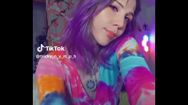 tik tok slut dancing for you - tricky nymph  