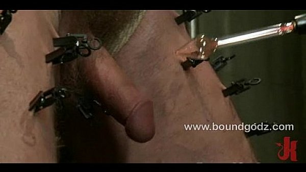 Chad Brock gets tied up and suspended