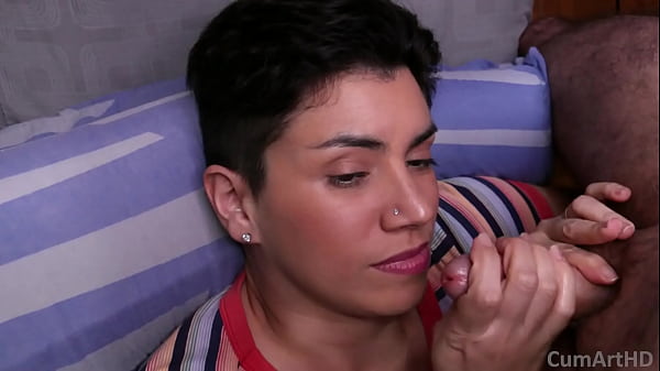 She asked me to cum on her face and rub it with my dick!