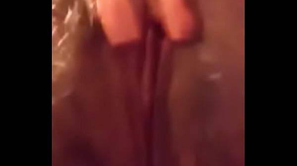 Playing with her cat 