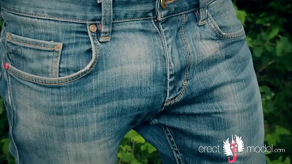 Teen b. gay street fighter practises outdoor and shows his long dick