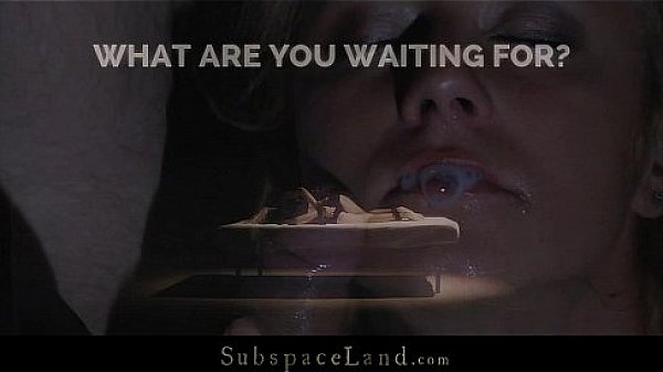 Blonde trembles of fear and pain in submission