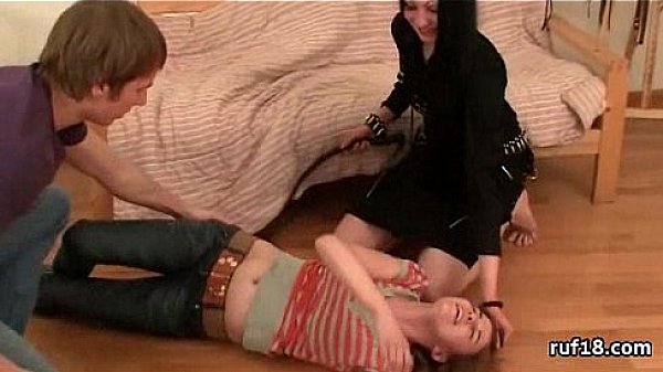 Amateur Teen Tied Fucked Hard